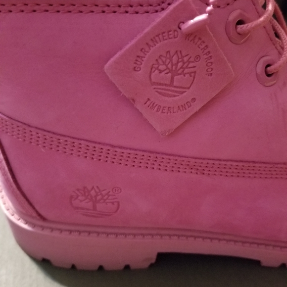Timberland juniors pink boots - Picture 7 of 10